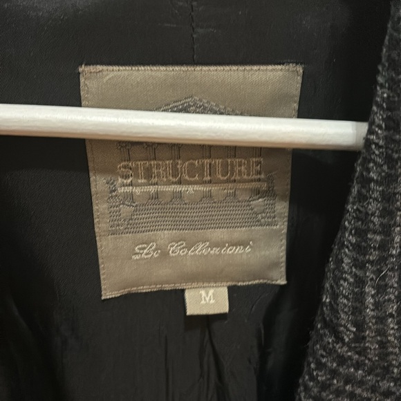 Structure Black Men’s Jacket - Picture 3 of 3